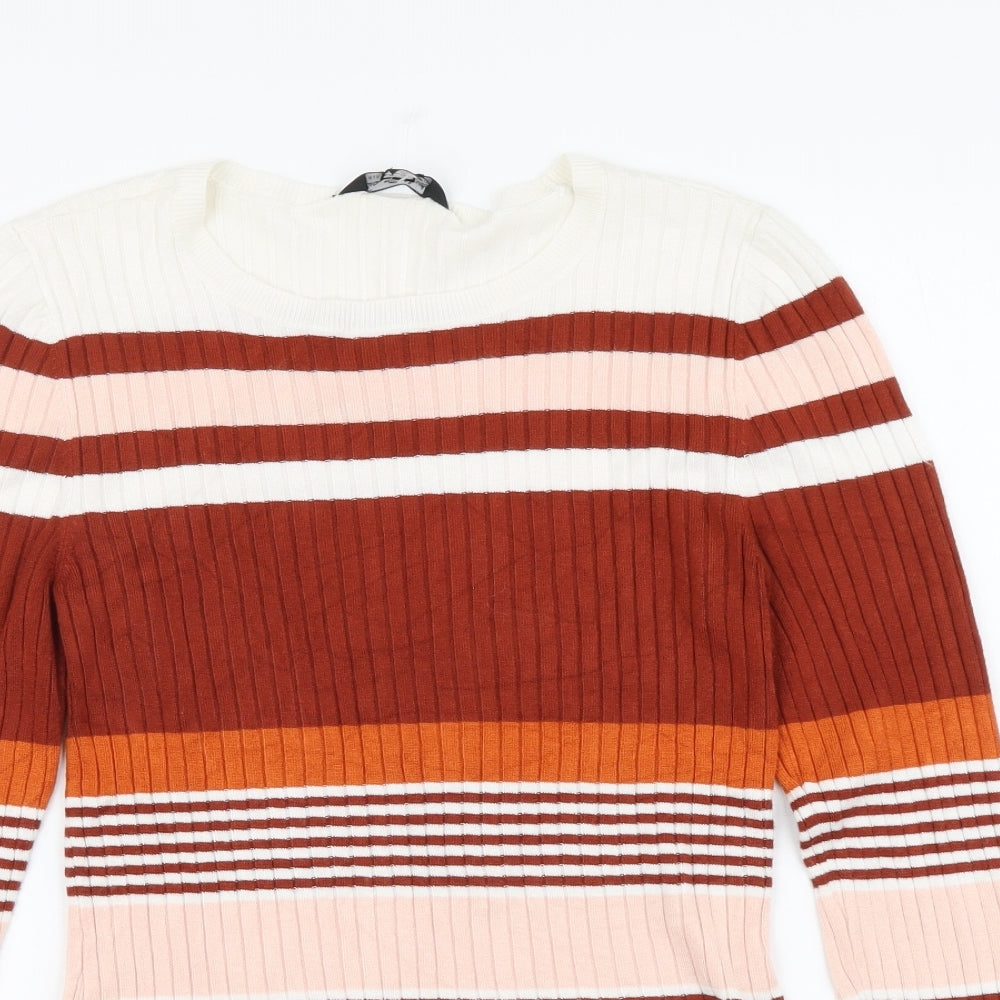 Womens UK Size 12 Miss Selfridge Multicoloured Pullover Jumper