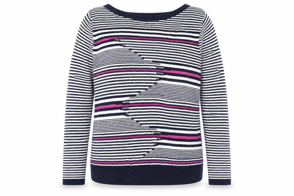 Womens UK Size 14 Coercion Blue Pullover Jumper