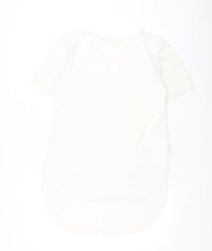 Womens UK Size 8 Parisian Collection White Basic Blouse