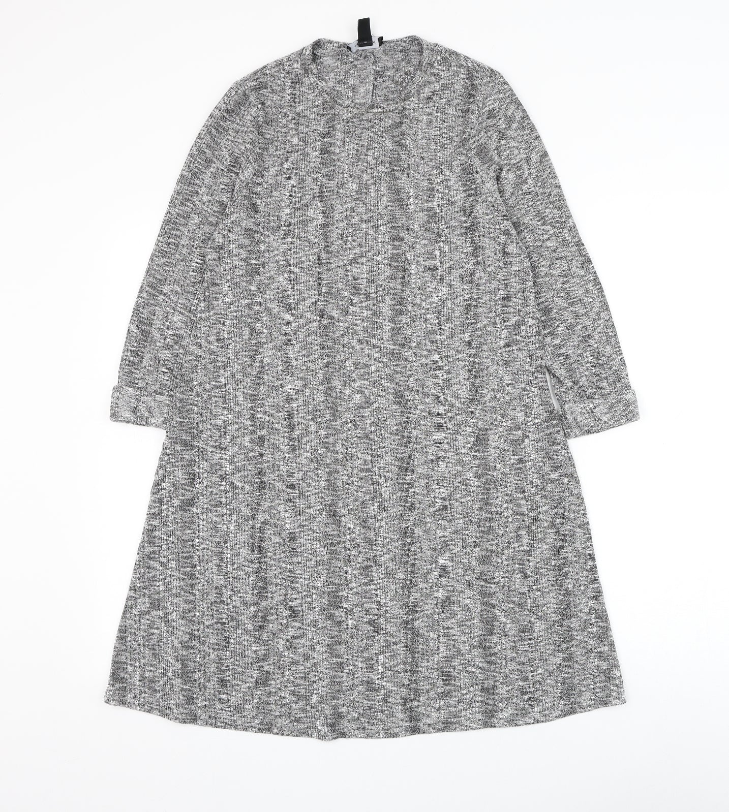 Womens UK Size 14 New Look Grey Pullover Jumper