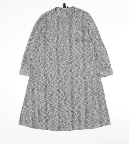 Womens UK Size 14 New Look Grey Pullover Jumper
