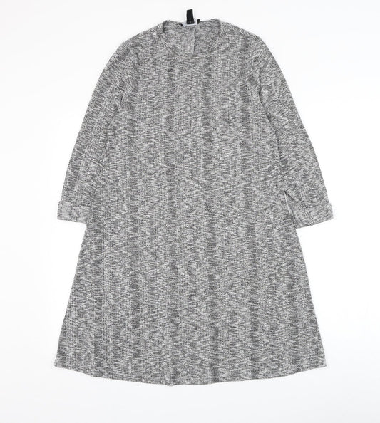 Womens UK Size 14 New Look Grey Pullover Jumper