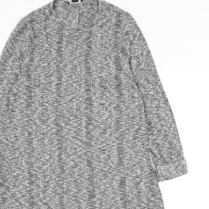 Womens UK Size 14 New Look Grey Pullover Jumper