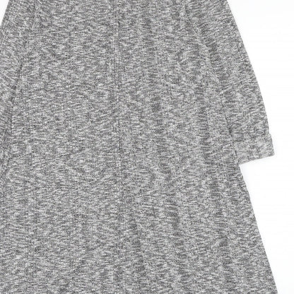 Womens UK Size 14 New Look Grey Pullover Jumper