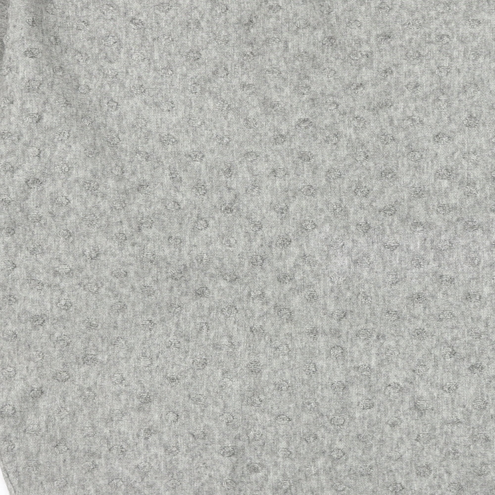 Womens UK Size M Apricot Grey Pullover Jumper