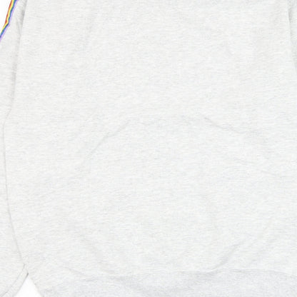 G&G Womens Grey Polyester Pullover Sweatshirt Size S Pullover
