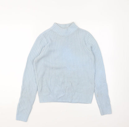 Womens UK Size XS H&M Blue Pullover Jumper