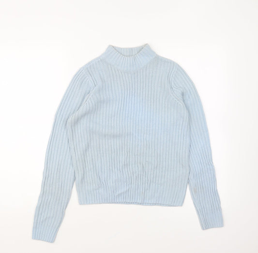 Womens UK Size XS H&M Blue Pullover Jumper