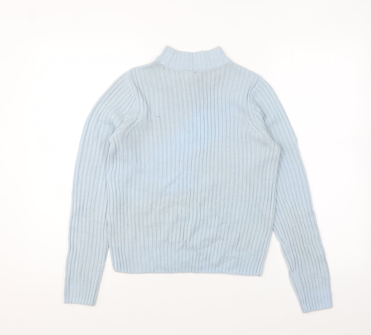 Womens UK Size XS H&M Blue Pullover Jumper