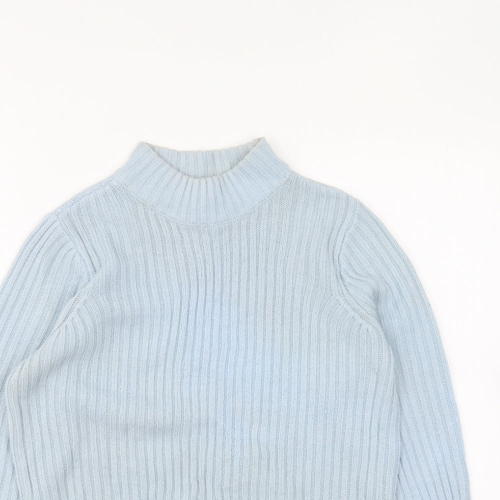 Womens UK Size XS H&M Blue Pullover Jumper