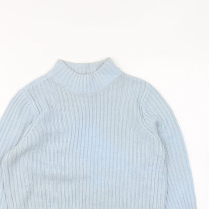 Womens UK Size XS H&M Blue Pullover Jumper