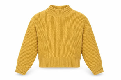 Womens UK Size S New Look Yellow Pullover Jumper