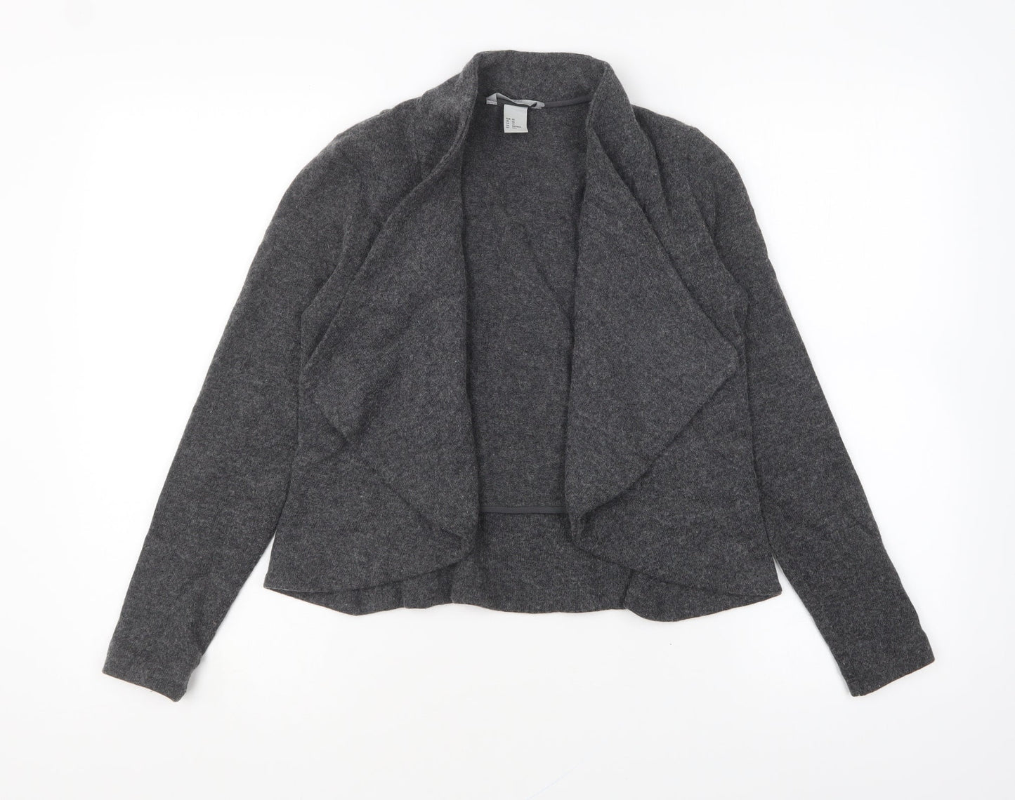 Womens UK Size XS H&M Grey Cardigan Jumper
