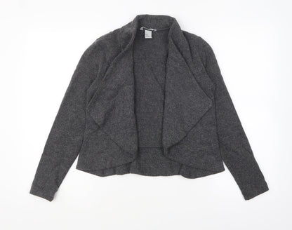 Womens UK Size XS H&M Grey Cardigan Jumper
