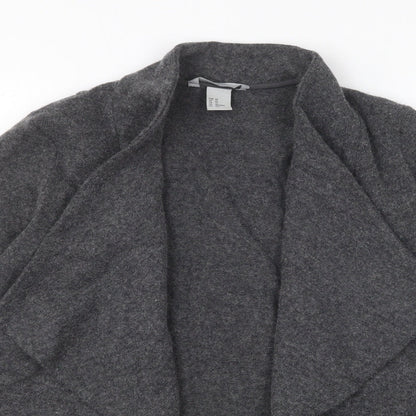 Womens UK Size XS H&M Grey Cardigan Jumper