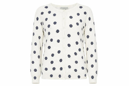 Womens UK Size 10 Atmosphere White Cardigan Jumper