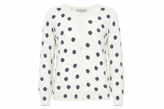 Womens UK Size 10 Atmosphere White Cardigan Jumper