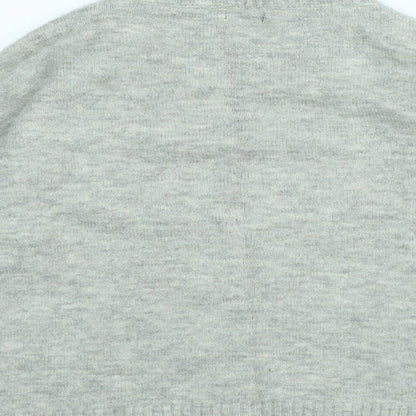 Womens UK Size S M&Co Grey Pullover Jumper