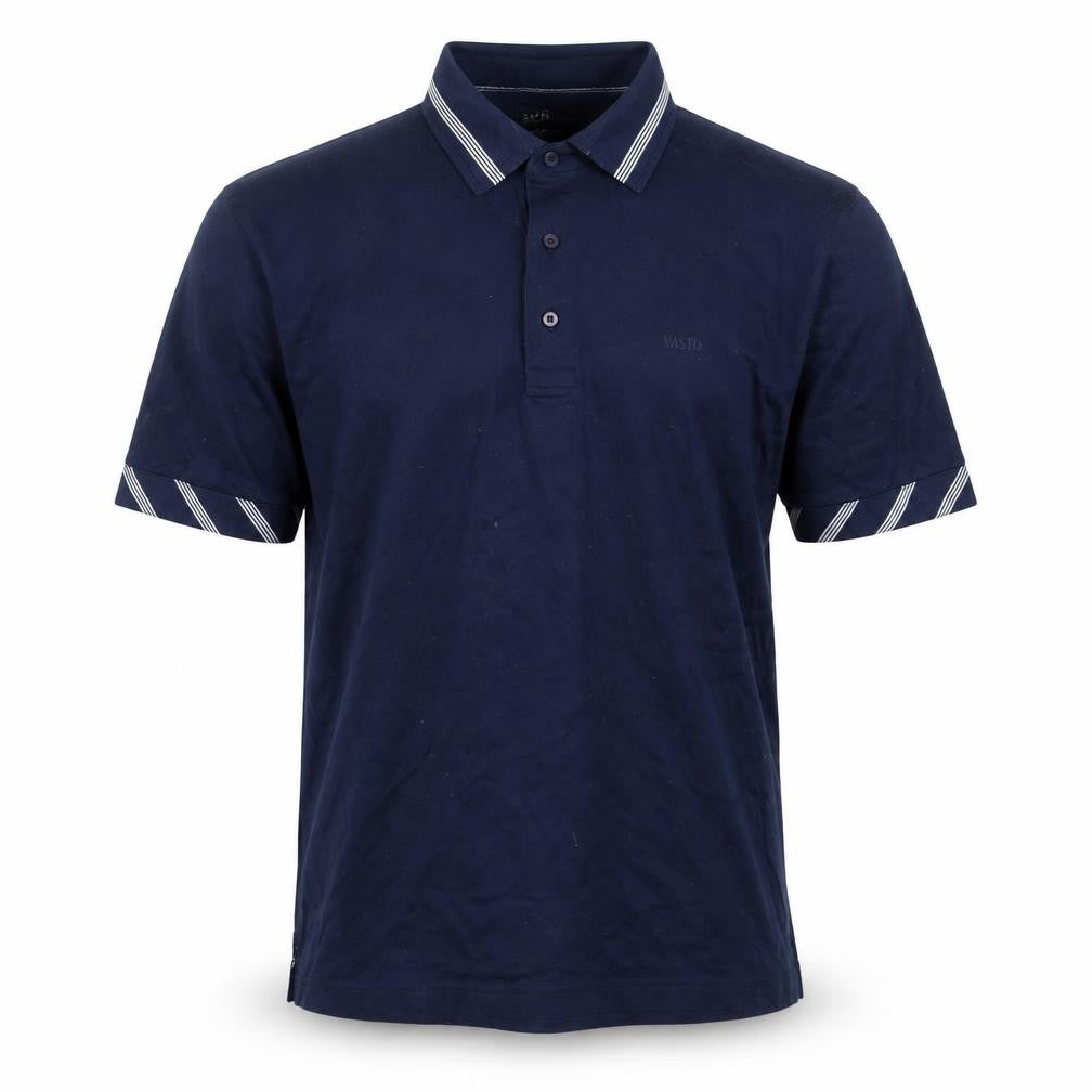 Mens UK Size S Vasto Cotton Polo Shirt