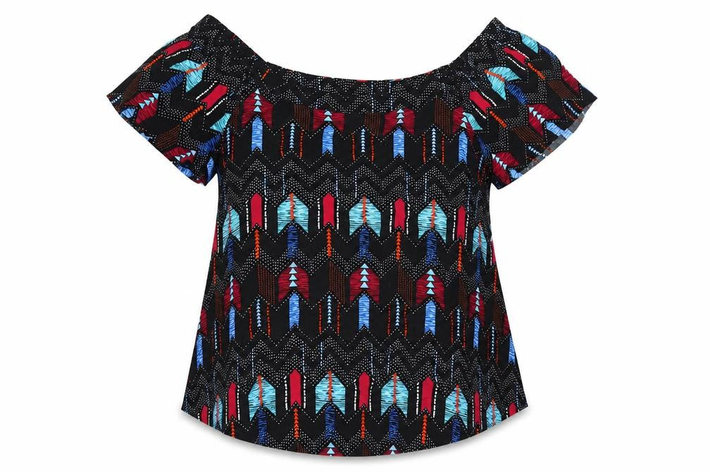 Womens UK Size 10 New Look Black Basic T-Shirt