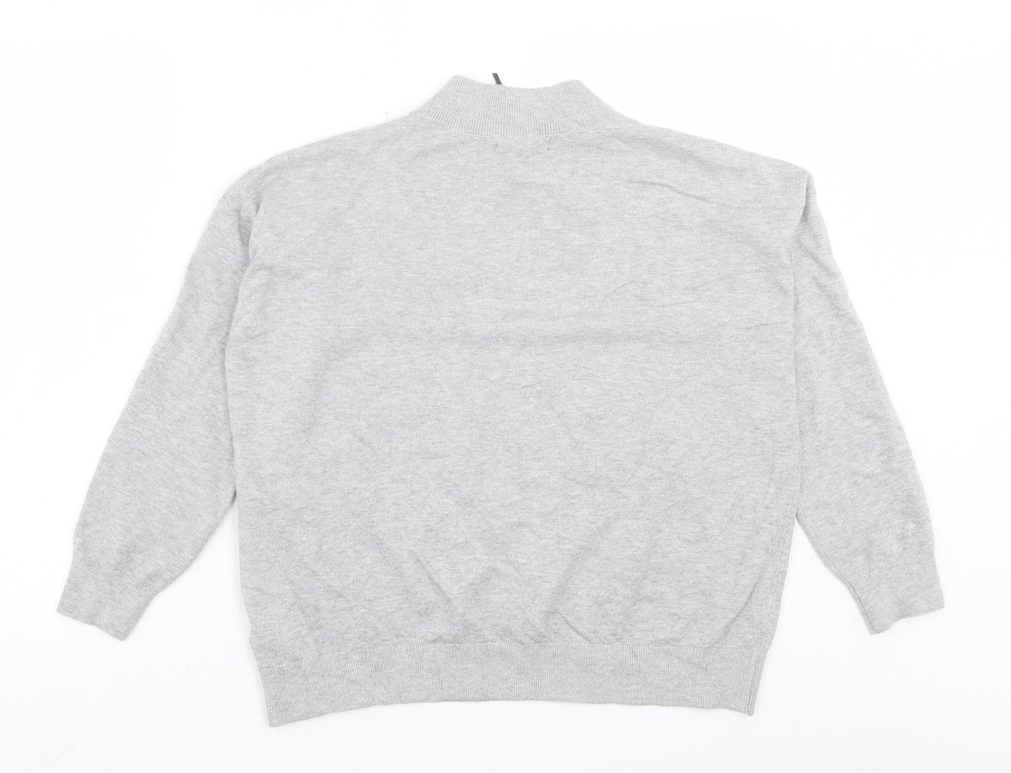 Womens UK Size M Marks and Spencer Grey Pullover Jumper