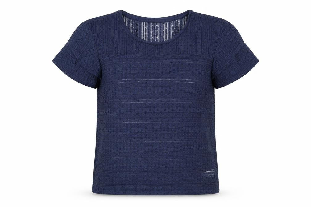 Womens UK Size 10 NEXT Blue Basic Blouse
