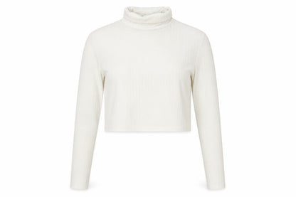 Womens UK Size 12 I SAW IT FIRST White Cropped Blouse