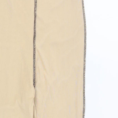 Womens UK Size 10 PRETTYLITTLETHING  Jegging Beige Leggings