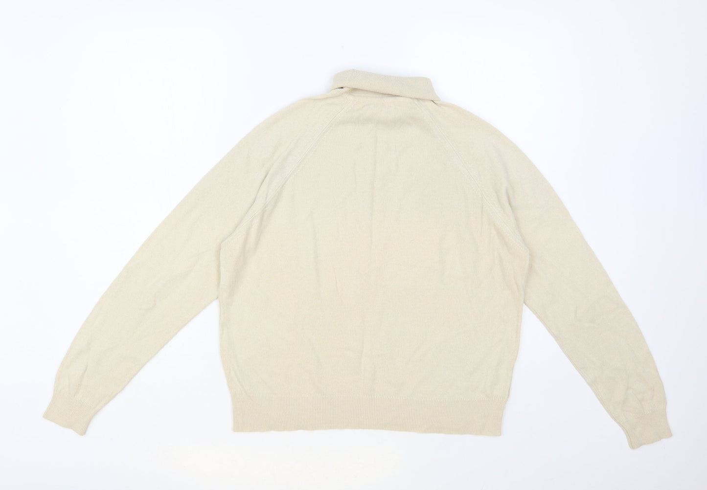 Womens UK Size 18 Preworn Beige Pullover Jumper