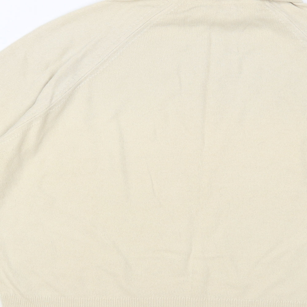 Womens UK Size 18 Preworn Beige Pullover Jumper