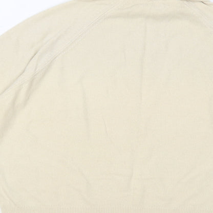 Womens UK Size 18 Preworn Beige Pullover Jumper