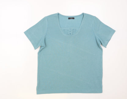 Womens UK Size S Bonmarché Blue Pullover Jumper