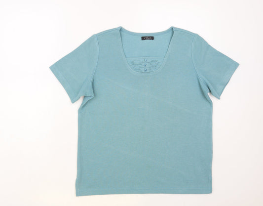 Womens UK Size S Bonmarché Blue Pullover Jumper