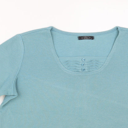 Womens UK Size S Bonmarché Blue Pullover Jumper