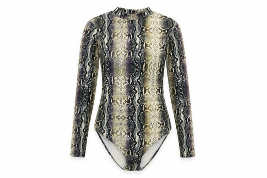 Womens UK Size 10 Quiz One-Piece Multicoloured Bodysuit