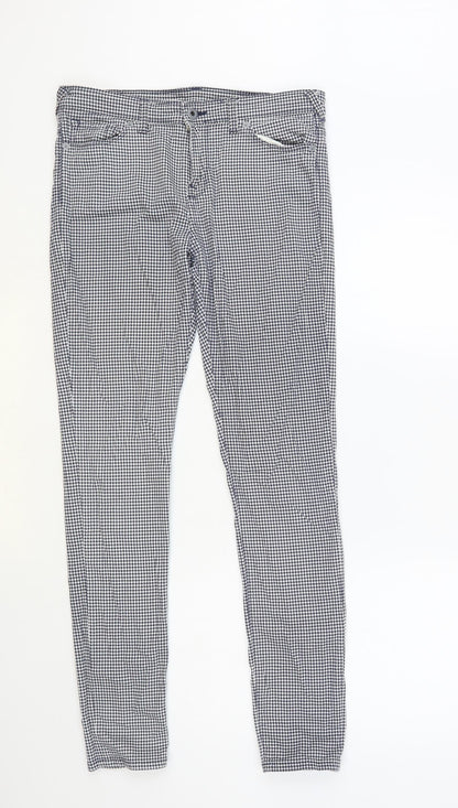 Womens UK Size 29 in Jack Wills Regular Fit Chino Blue Trousers