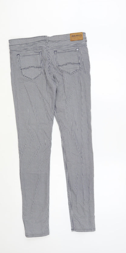 Womens UK Size 29 in Jack Wills Regular Fit Chino Blue Trousers