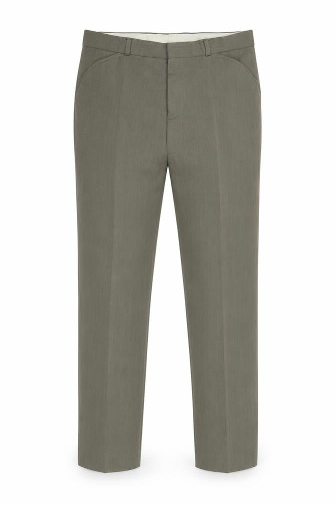 Mens UK Size 40 in Denver Regular Fit Dress Pants Grey Trousers