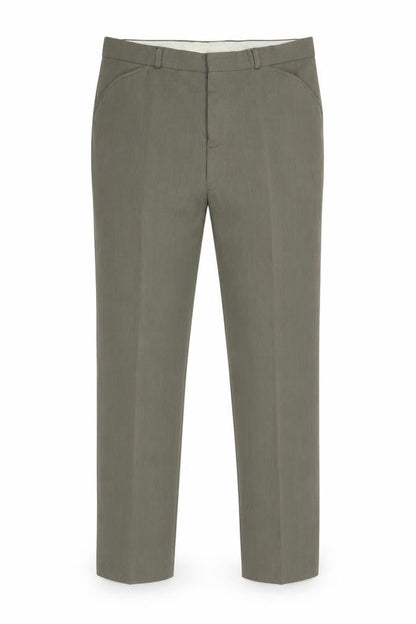 Mens UK Size 40 in Denver Regular Fit Dress Pants Grey Trousers