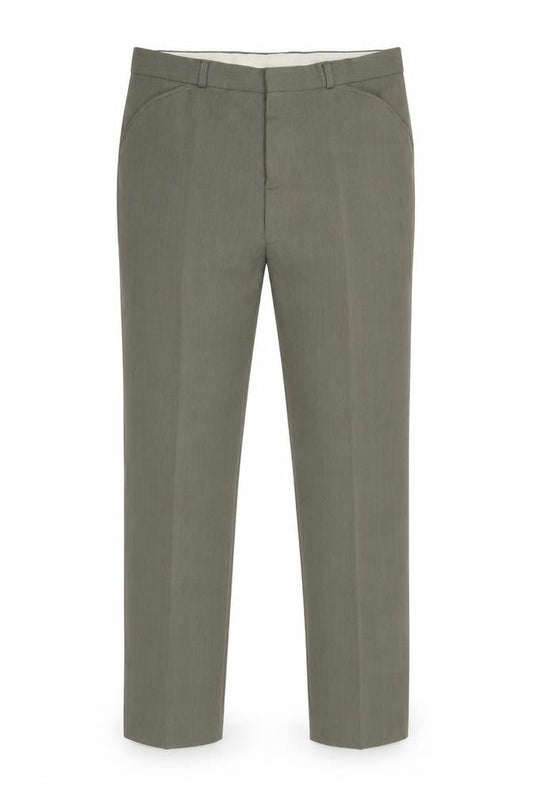 Mens UK Size 40 in Denver Regular Fit Dress Pants Grey Trousers