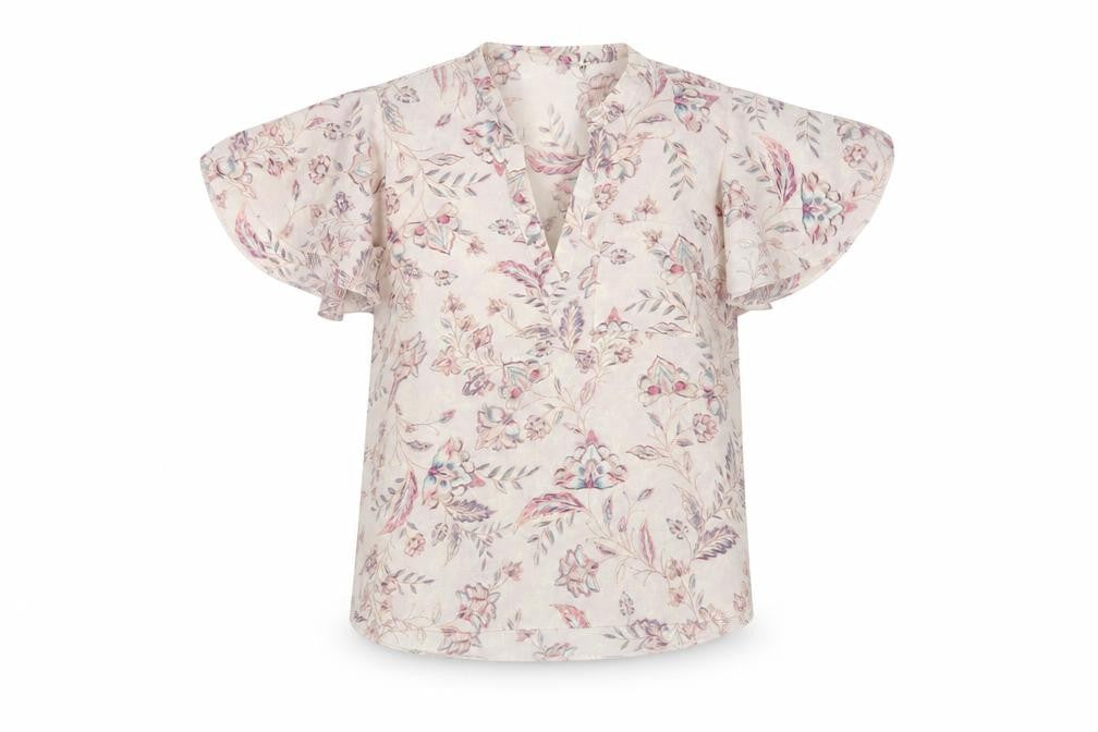 Womens UK Size M Preworn Pink Basic Blouse