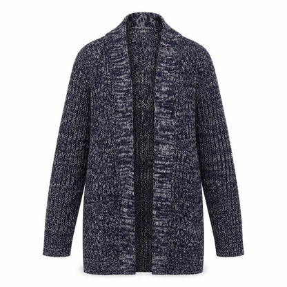 Womens UK Size S Papaya Blue Cardigan Jumper