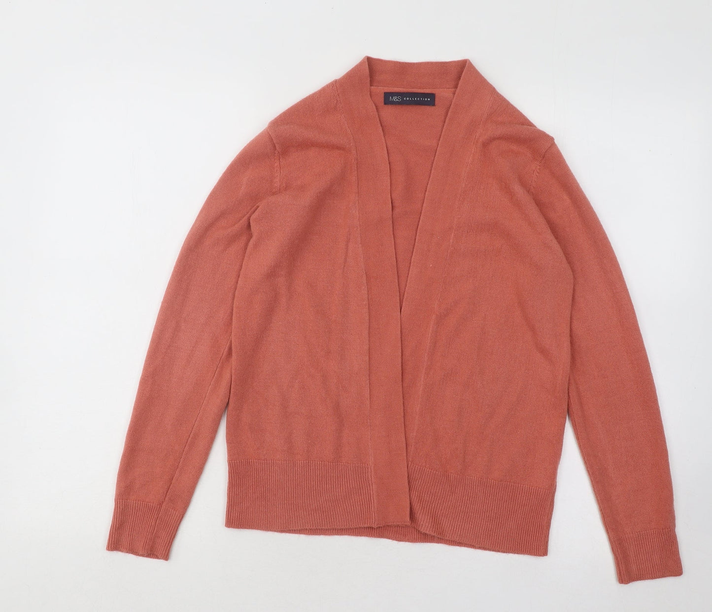 Womens UK Size S Marks and Spencer Pink Cardigan Jumper