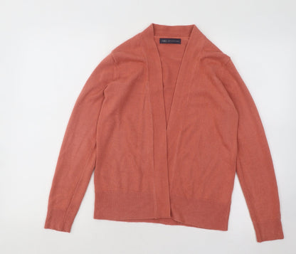 Womens UK Size S Marks and Spencer Pink Cardigan Jumper