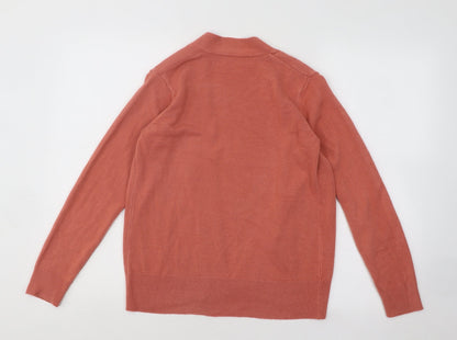 Womens UK Size S Marks and Spencer Pink Cardigan Jumper