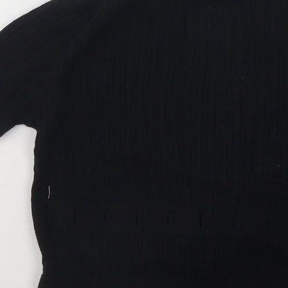 Womens UK Size 10 Atmosphere Black Pullover Jumper
