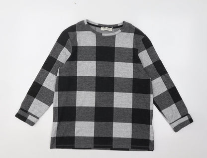 Womens UK Size 10 Marks and Spencer Grey Pullover Jumper