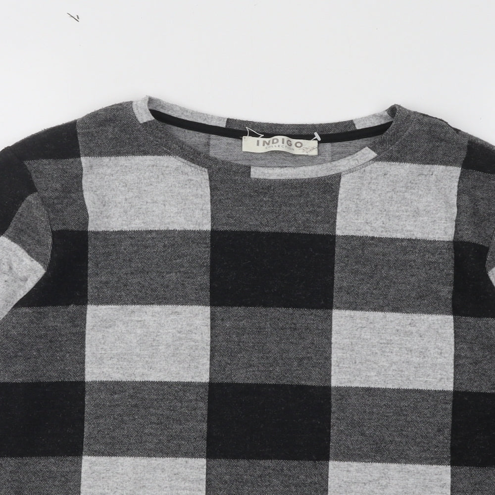 Womens UK Size 10 Marks and Spencer Grey Pullover Jumper