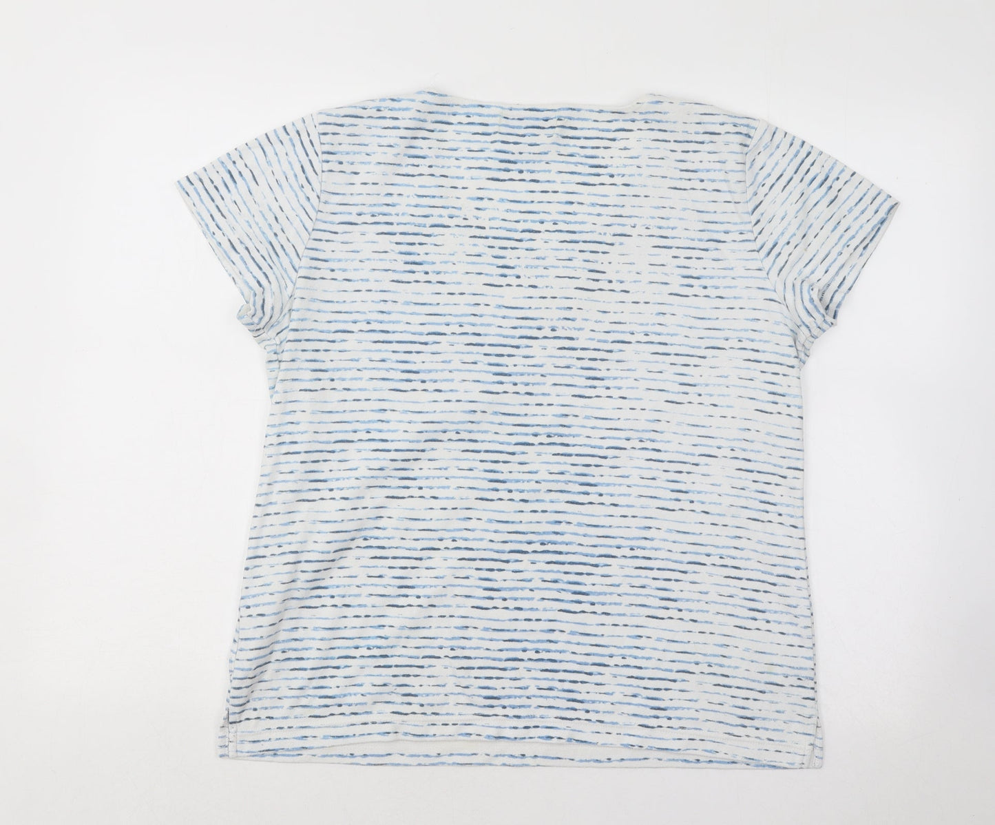 Womens UK Size XL Gerard Blue Basic T-Shirt