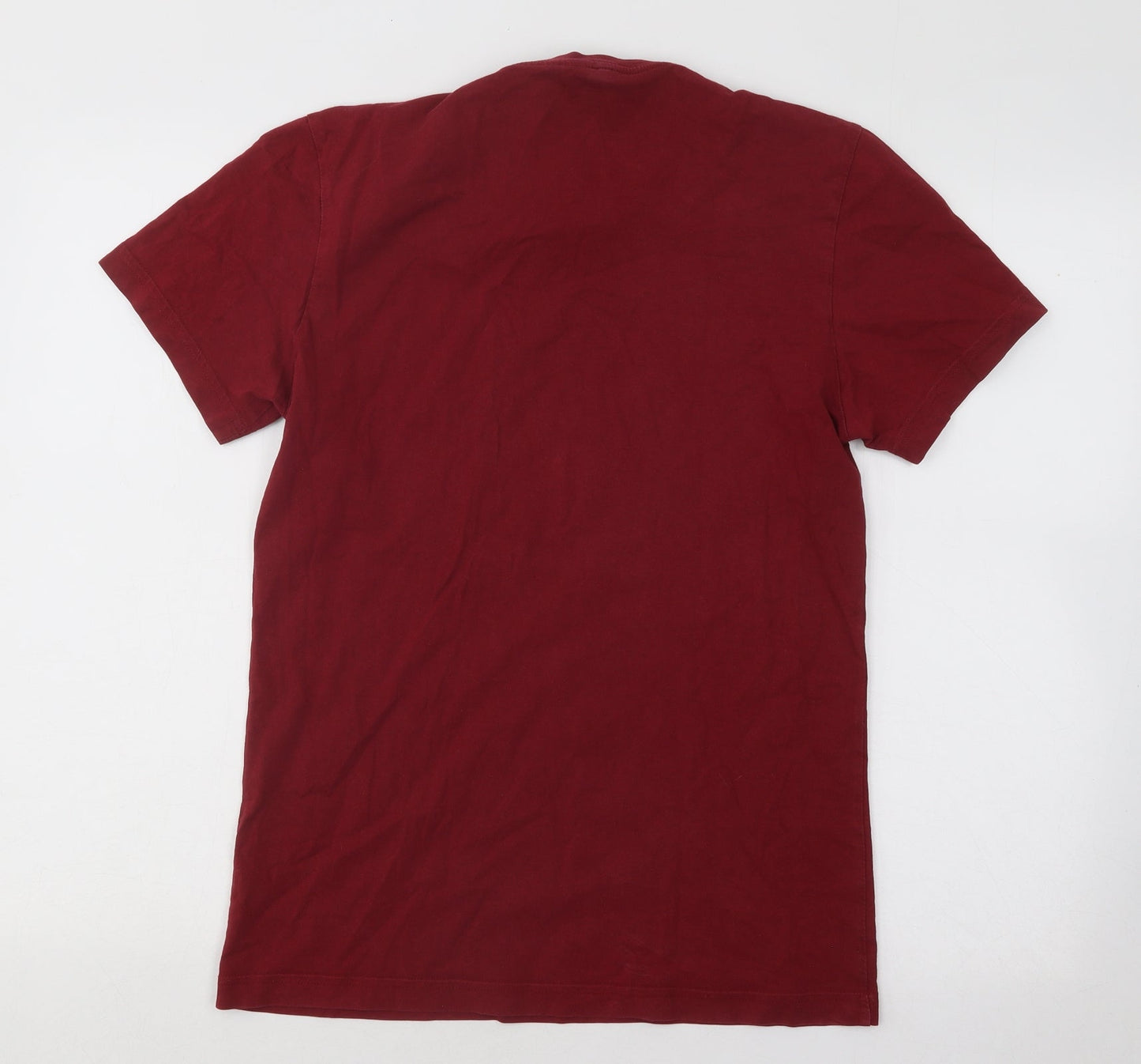 Mens UK Size S adidas Red  T-Shirt